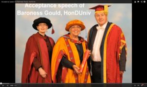 Baroness Gould Acceptance